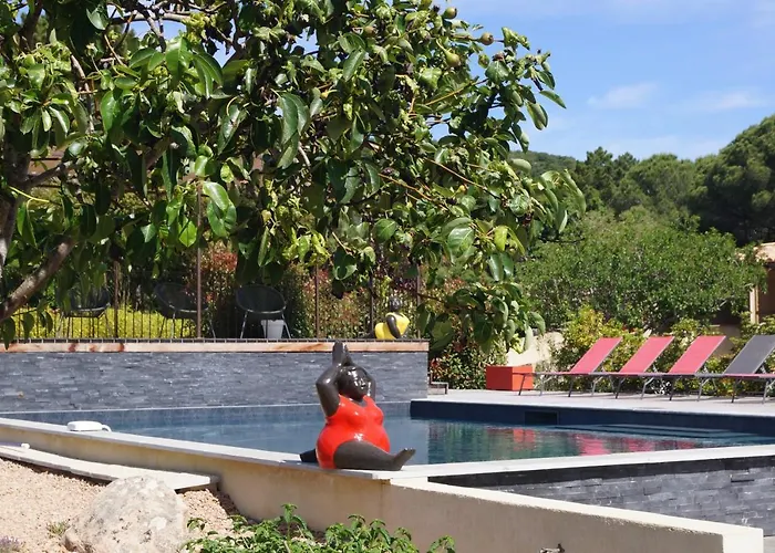 Les Jardins De Santa Giulia - Charmante Dhte Gasthuis